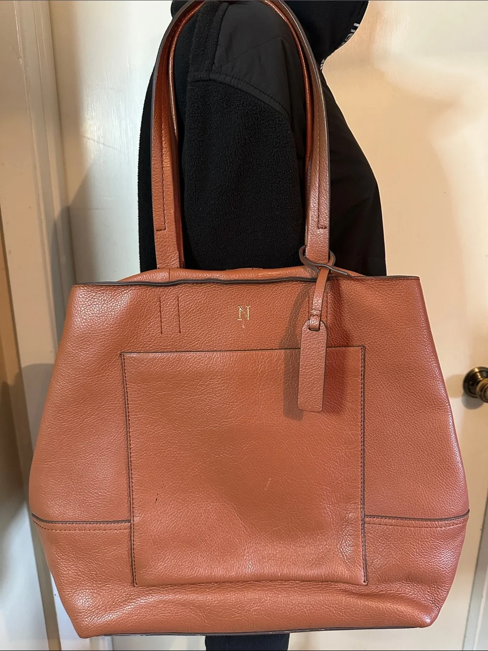 JCrew All-Day Tote Roasted Chestnut